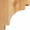 Ekena Millwork Mediterranean Rough Sawn Corbel, Western Red Cedar, 4"W x 8"D x 8"H COR04X08X08MED00RWR - alternate 3